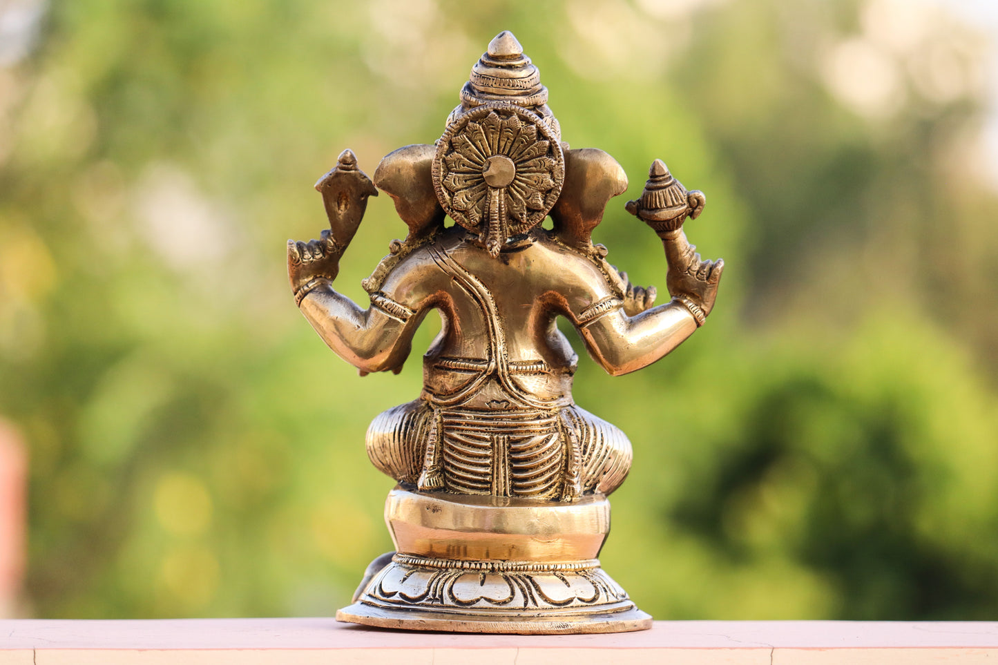 BRASS GANESHA STATUE