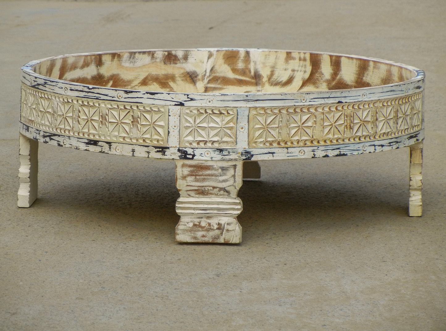 Wooden Chakki Table