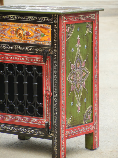 Wooden Painted Cabinet, Bedside