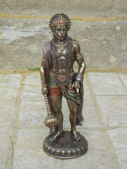 FIBRE LORD HANUMAN FIGURINE