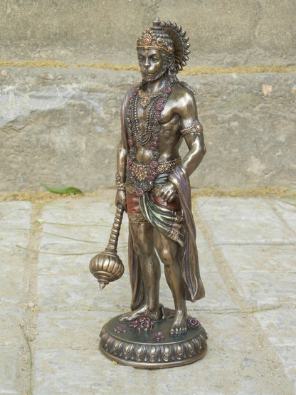 FIBRE LORD HANUMAN FIGURINE