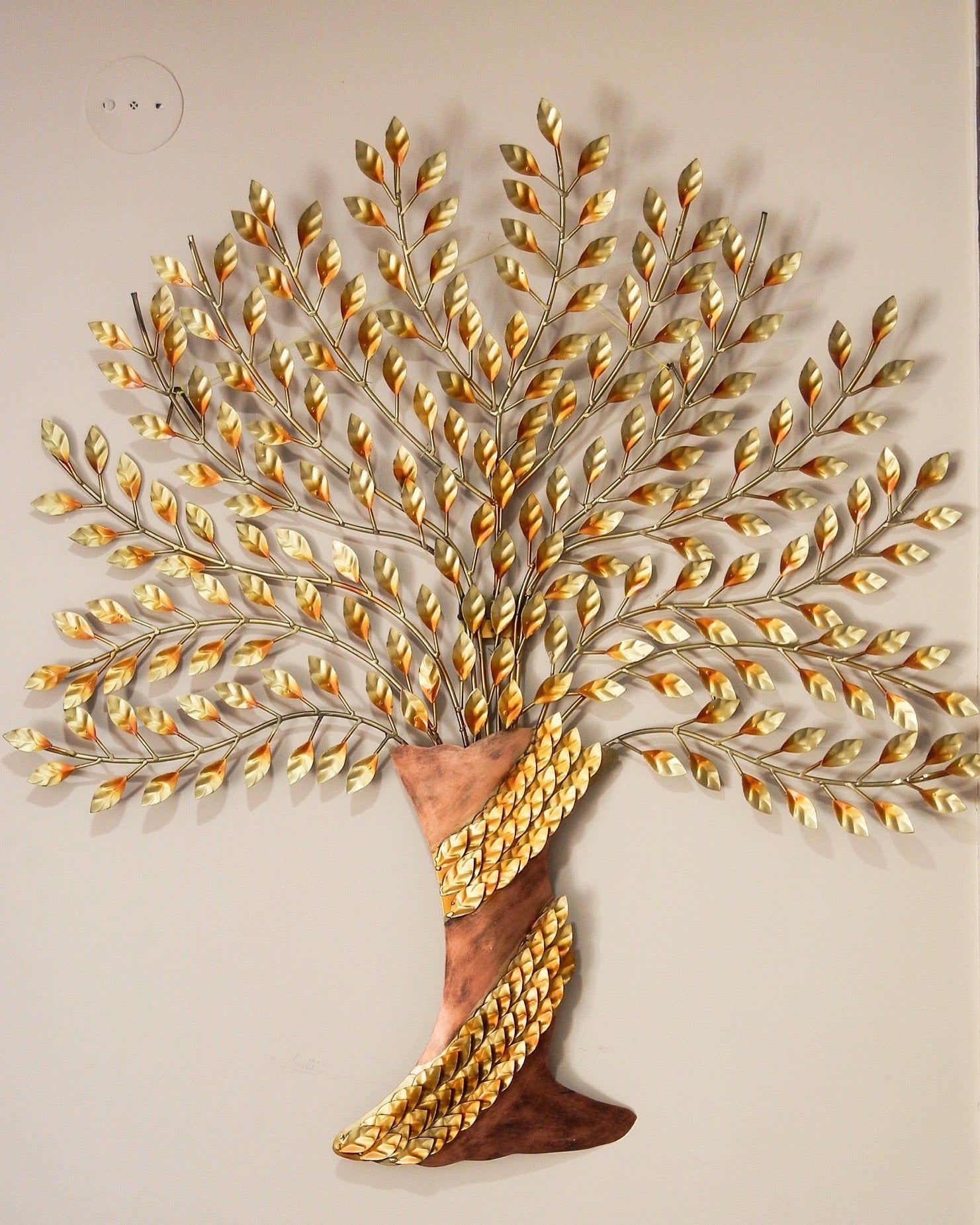 Shivay Arts Metal Contemporary Tree Wall Decor